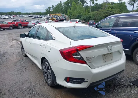 2017 Honda Civic Ex-L from USA, damaged, VIN 19XFC1F75HE023711